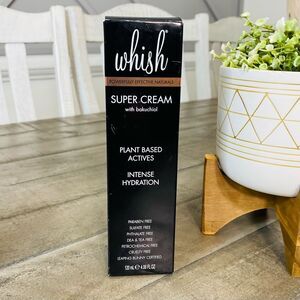 Whish Super Cream W/ Bakuchiol Hydrating Body Lotion Full Size 4.06 Oz New